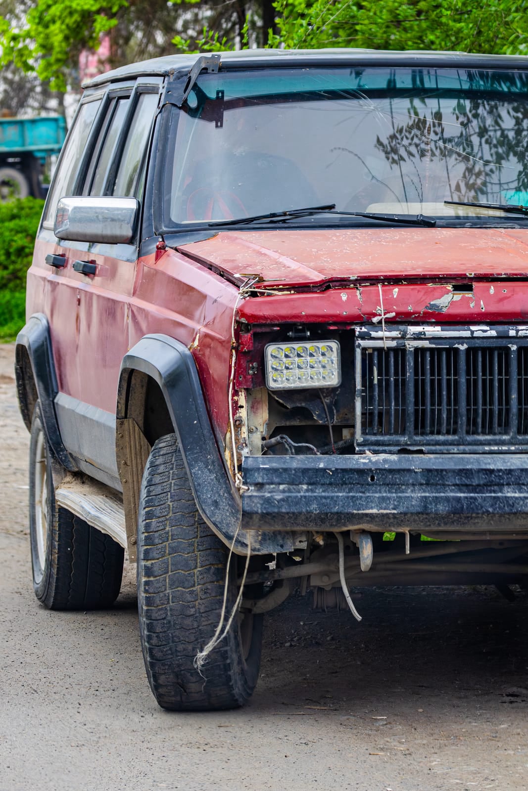 Abandoned Jeep